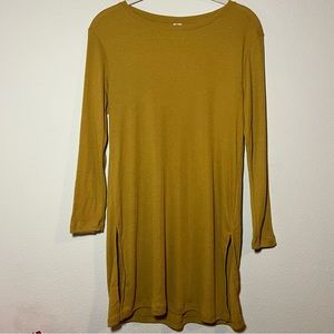 OLD NAVY ribbed long sleeve tunic